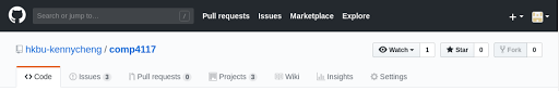 Github Topbar