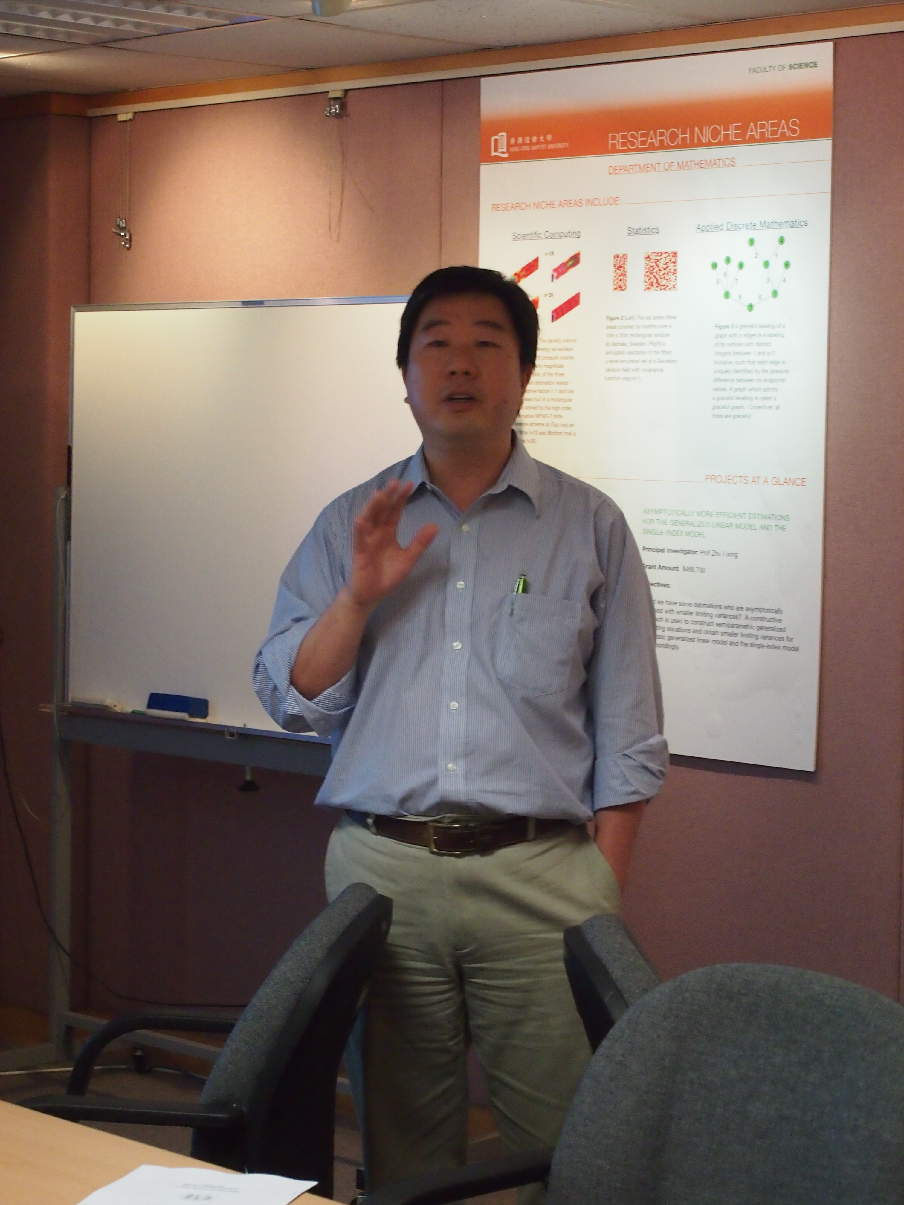 Prof. YUEN, Pong Chi gave an Opening Speech