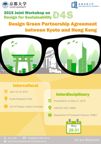 2015 Joint Workshop on Design for Sustainability