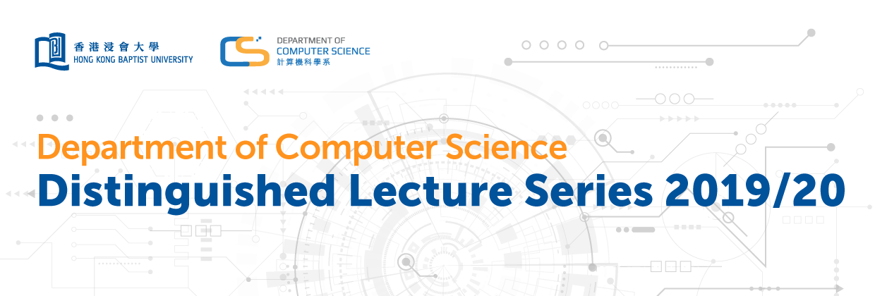Distinguished Lecture Series 2019/20