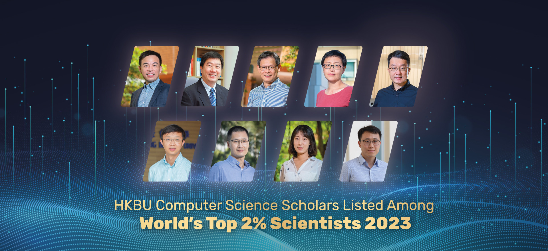 HKBU COMP Scholars Ranked the World’s Top 2% Most-cited Scientists by Stanford University