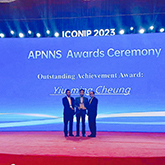 Professor Yiu-ming Cheung Honours Outstanding Achievement Award in APNNS
