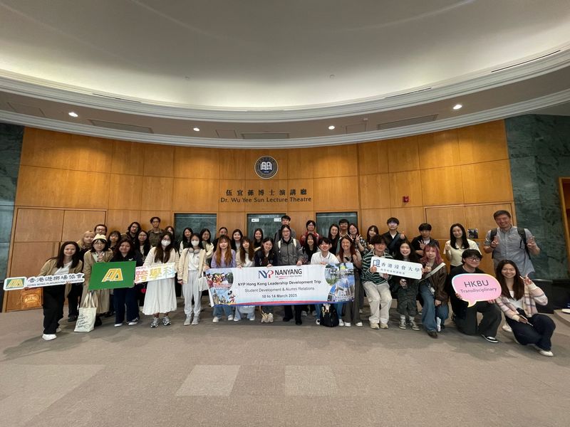 DTUP｜An exciting gathering with Singaporean students from Nanyang Polytechnic