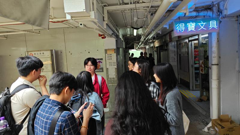 DTUP｜Site visit at Nam Shan Estate with Nanyang Polytechnic students