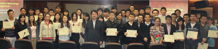 Scholarship Recipients in MSc IT Management